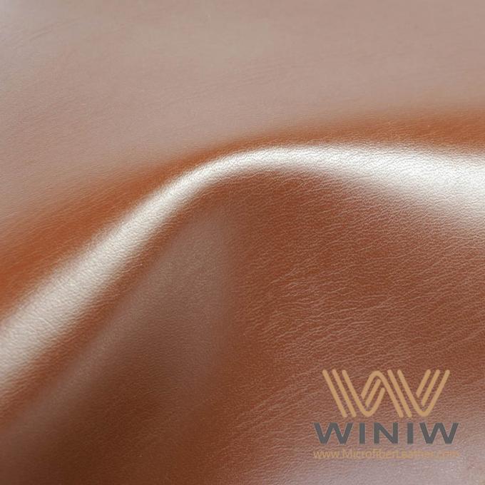 WINIWのベルトのための均一色および質のMicrofiberののどの革生地