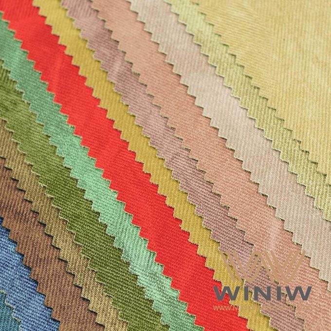在庫の良質の衣服の革microfiber
